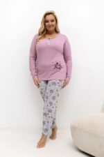 ~Piżama Plus Size model 221188 Forever Pink