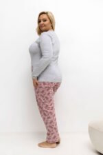 Pijamale Plus Size model 221192 Forever Pink - Image 2