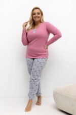 Pijamale Plus Size model 221197 Forever Pink