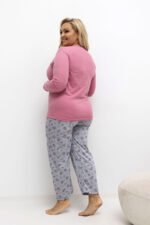 Pijamale Plus Size model 221197 Forever Pink - Image 2