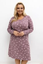 Cămașă de noapte Plus Size model 221200 Forever Pink