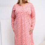 Cămașă de noapte Plus Size model 223301 Forever Pink