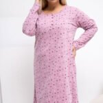 Cămașă de noapte Plus Size model 223303 Forever Pink