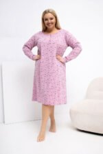 Cămașă de noapte Plus Size model 223303 Forever Pink - Image 2