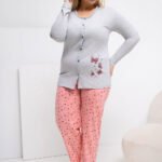 Pijamale Plus Size model 223305 Forever Pink