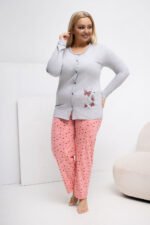 Pijamale Plus Size model 223305 Forever Pink