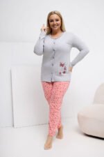 Pijamale Plus Size model 223305 Forever Pink - Image 2