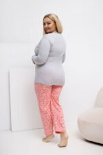 Pijamale Plus Size model 223305 Forever Pink - Image 3