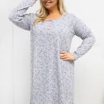Cămașă de noapte Plus Size model 223307 Forever Pink