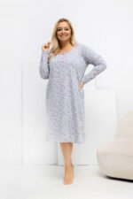 Cămașă de noapte Plus Size model 223307 Forever Pink - Image 2