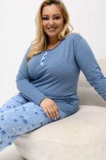 Pijamale Plus Size model 226131 Forever Pink - Image 2