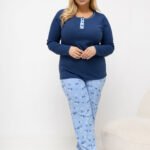 Pijamale Plus Size model 226132 Forever Pink