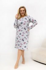 Cămașă de noapte Plus Size model 226135 Forever Pink